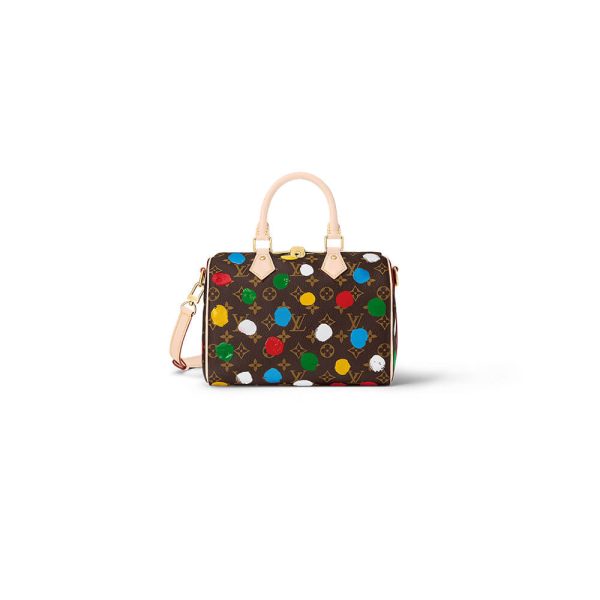 LV x YK Speedy Bandouliere 25