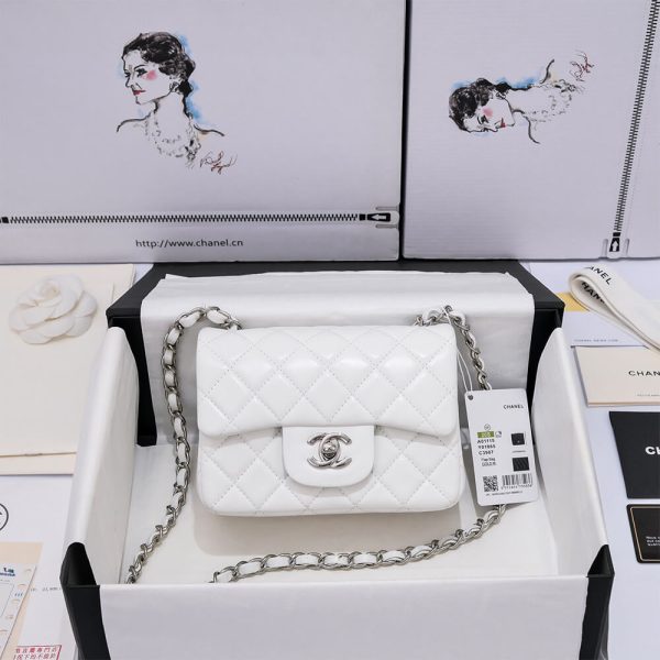 Ch*el mini flap bag