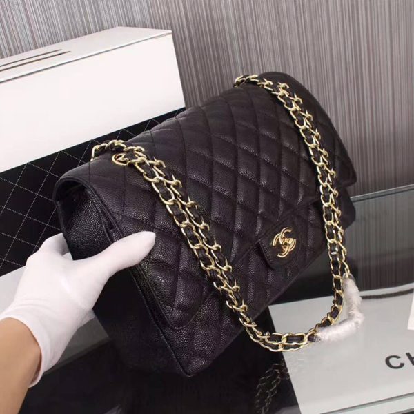 Ch*el classic maxi handbag