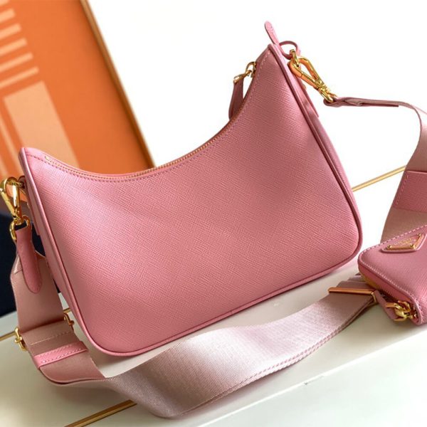 Pra*a re-edition 2005 saffiano leather bag