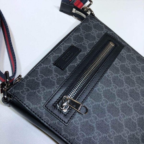 G*u*i gg black small messenger bag