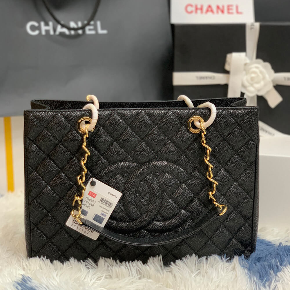 Ch*el grand shopping tote